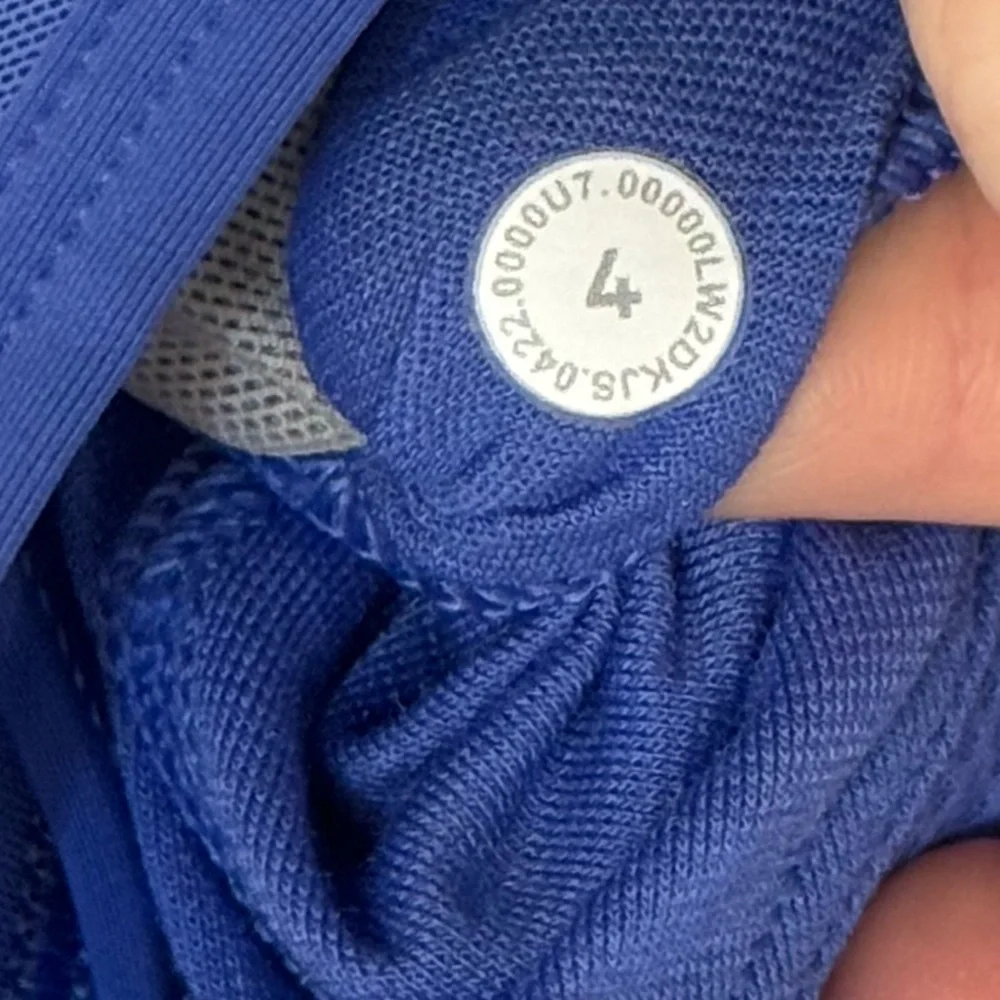 Lululemon Everlux High-Neck Train Bra Wild Indigo - Picture 7 of 15